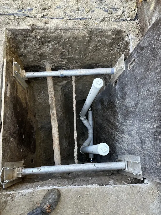 Experienced plumber completing Gas Line Repair work in Lacombe